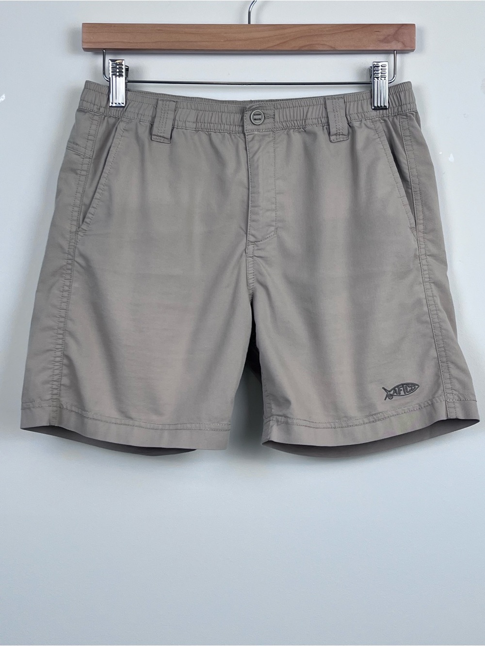 AFTCO American Fishing & Tackle Youth Fishing Khaki Shorts Size L; Outdoor, Camp